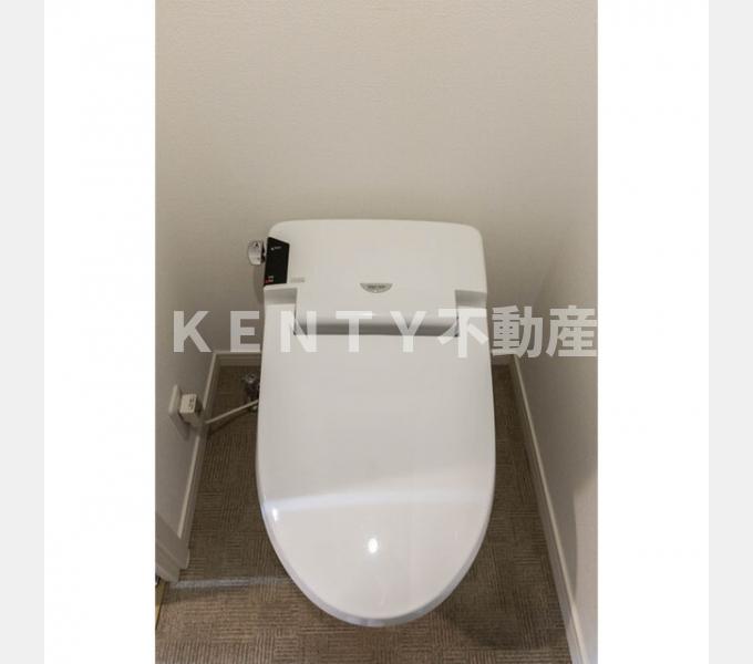 トイレ　ゆったりとした空間のトイレです