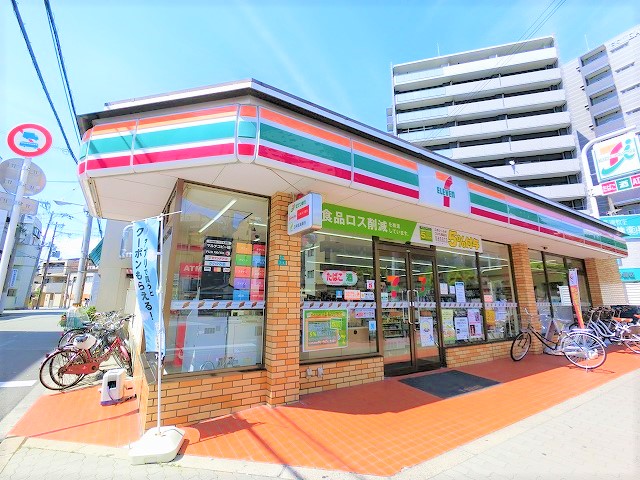コンビニ　セブンイレブン大阪塚本3丁目店（コンビニ）まで342m