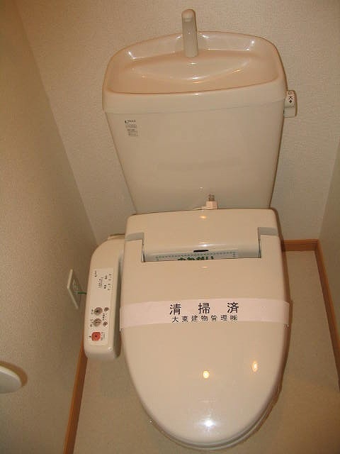 ＪＲ山陰本線 倉吉駅 徒歩15分 2階建 築20年のトイレ写真