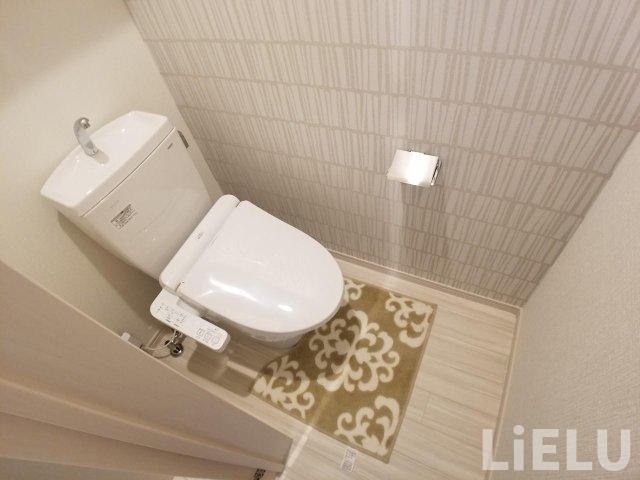 トイレ　同シリーズ物件のモデルルームになります※現況優先