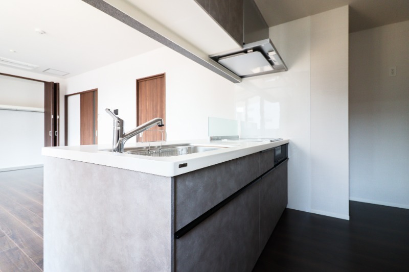 キッチン　図面と現状に相違がある場合には現状を優先