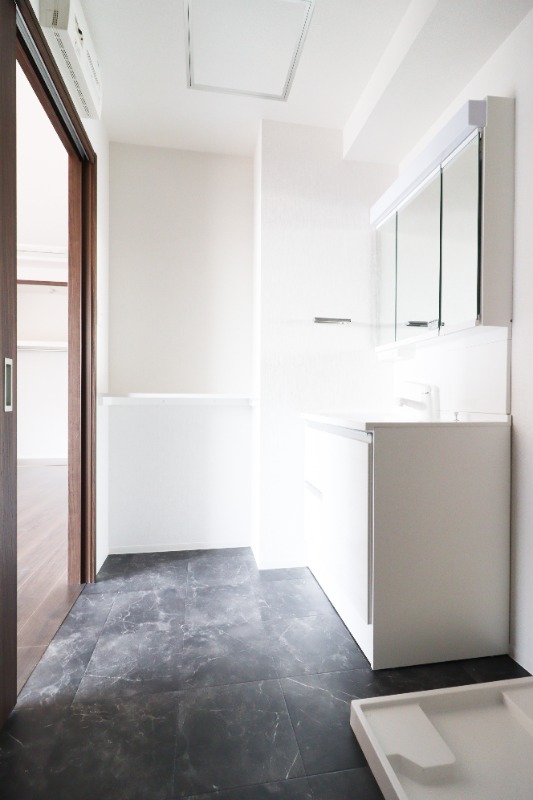 洗面設備　図面と現状に相違がある場合には現状を優先