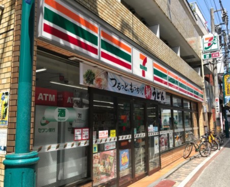 コンビニ　セブンイレブン 川崎元住吉オズ通り店（コンビニ）まで95m