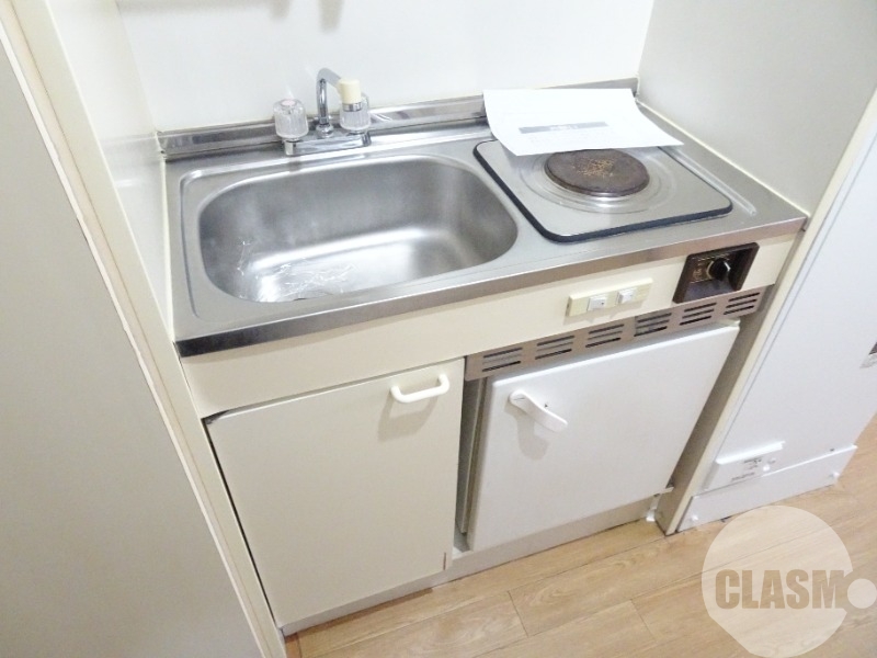 キッチン　１口電気コンロ