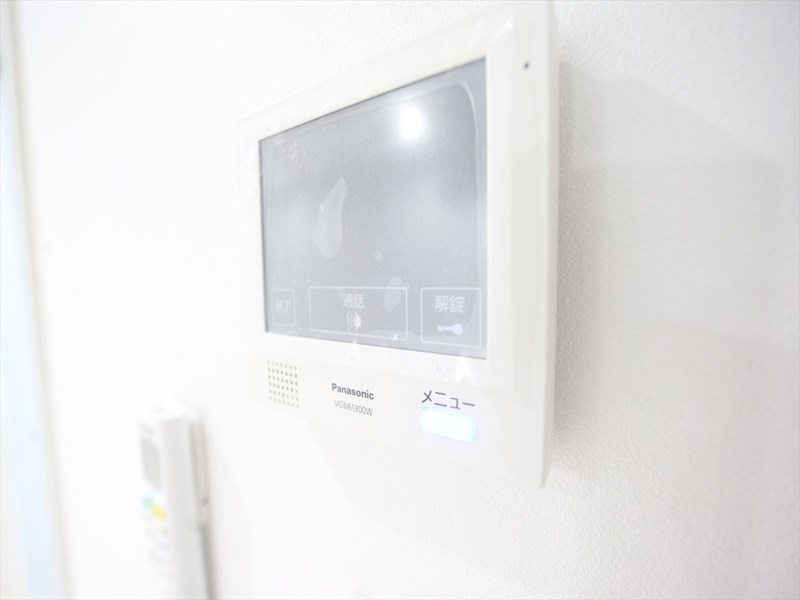 セキュリティ　ＴＶモニター付インターホン　同仕様写真