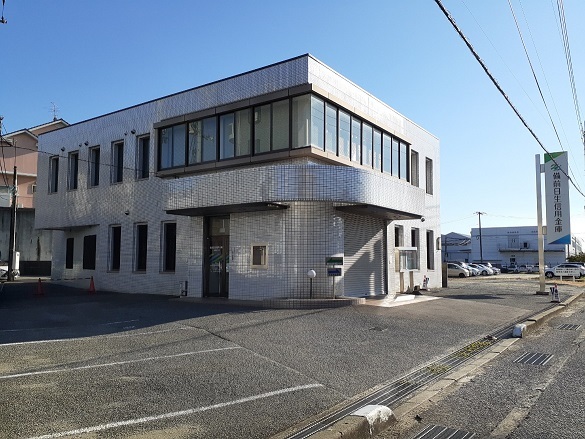 銀行　備前日生信用金庫さん（銀行）まで55m