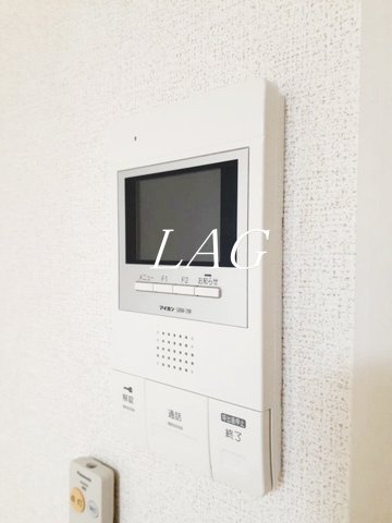 セキュリティ　モニター付インターホンです。