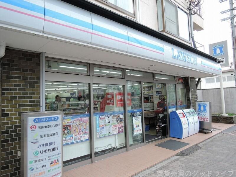 コンビニ　ローソン鞍馬口店（コンビニ）まで584m