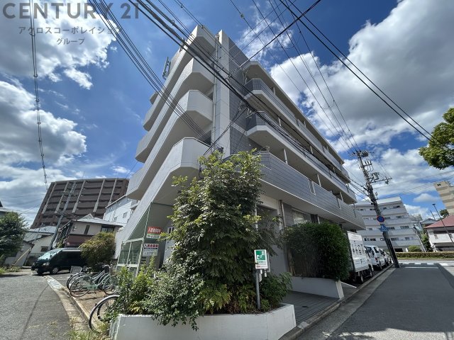 建物外観　エレベータ付きで、ベビーカーや重い荷物があっても便利！