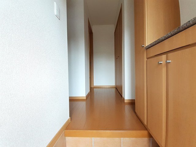 玄関　明るい玄関です