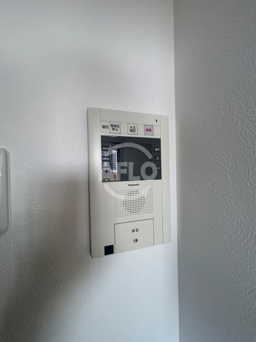 セキュリティ　アルグラッド福島WEST　モニター付きインターホン