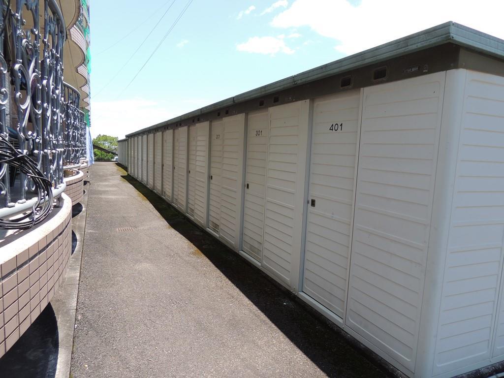 その他共有部分　セプトフラットの部屋別の物置です。
