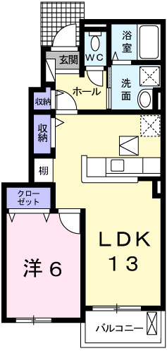 プランドールIの間取り写真