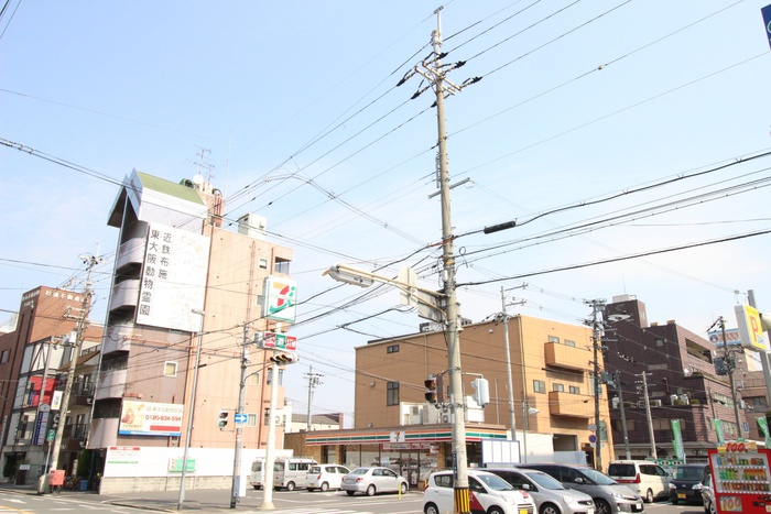 コンビニ　セブンイレブン　東大阪長堂3丁目店（コンビニ）まで155m