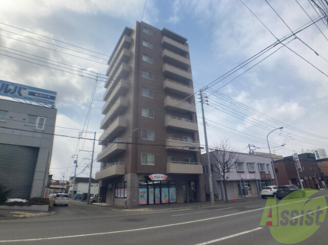 建物外観　札幌市北区新琴似１条「コートビバリッジ」