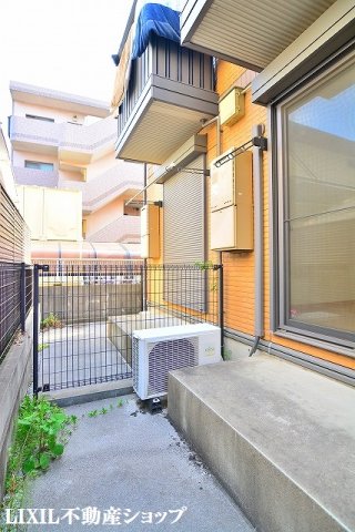 庭　専用庭です。