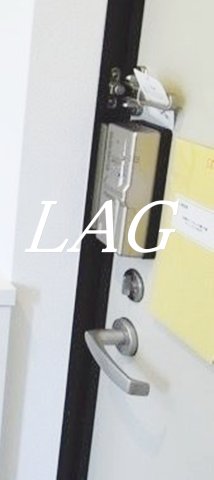 セキュリティ　内鍵です。