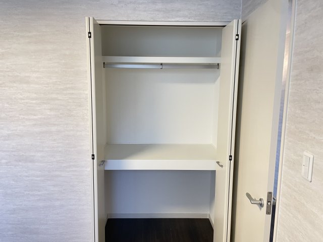 収納　収納のためのスペースです