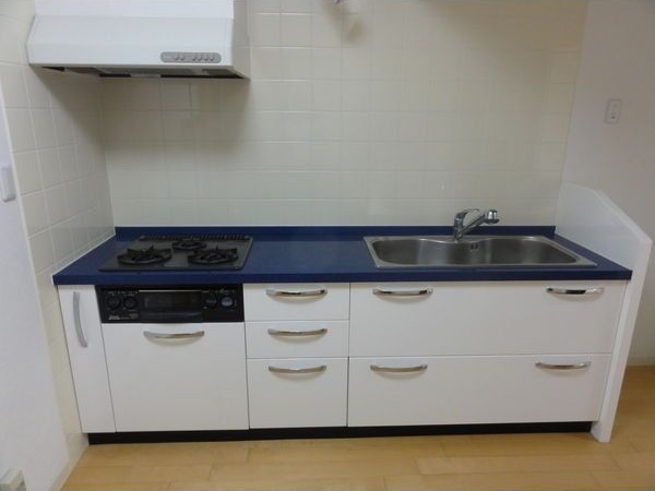キッチン　※写真は同じマンションの違う部屋のものになります。