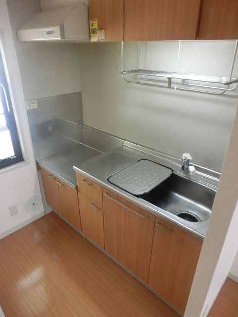 キッチン　２口ガスコンロ設置可です