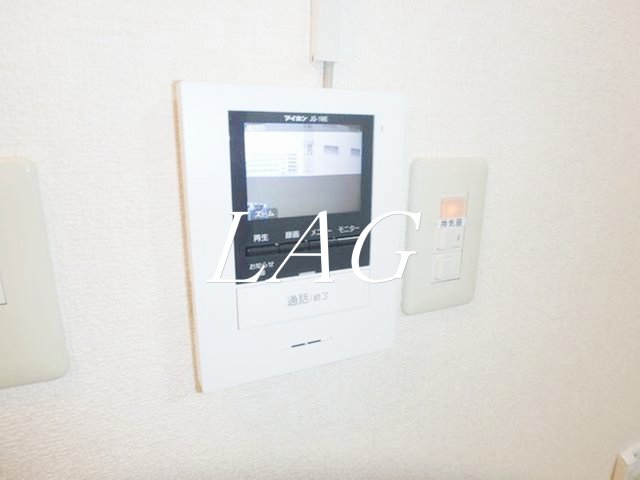 セキュリティ　モニター付きインターホンです。