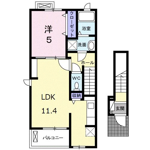 アヴォンリー西町の間取り写真