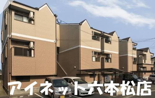建物外観　保証人不要の1K物件です。
