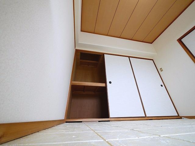収納　ちょっとした収納スペースも充実しています