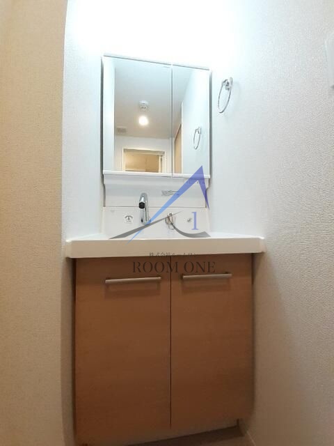 洗面設備　洗面台です。