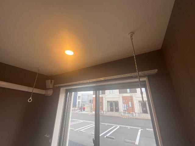 その他設備　室内物干