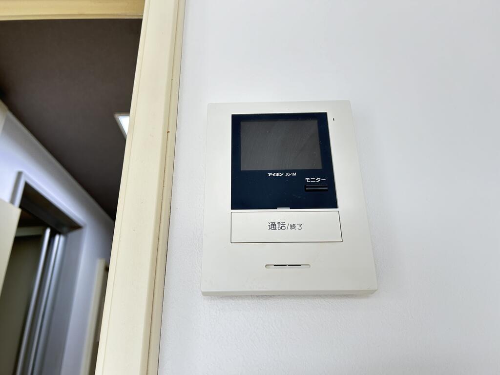 セキュリティ　モニターホンで安心♪
