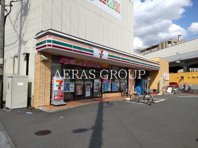 コンビニ　セブン-イレブン 葛飾新柴又駅前店（コンビニ）まで451m
