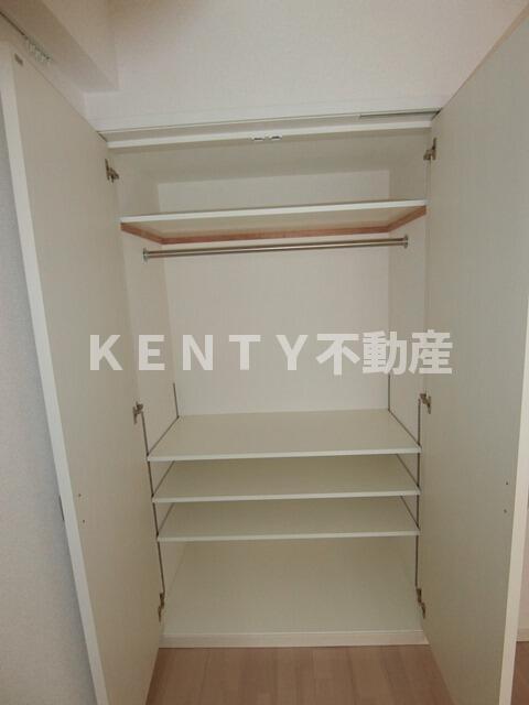 収納　収納のためのスペースです