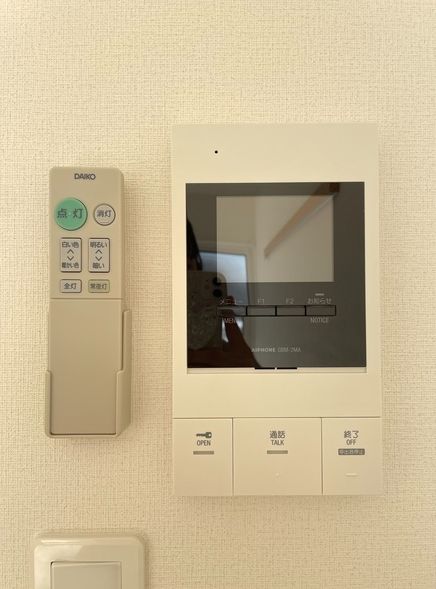 セキュリティ　別号室参考写真です。
