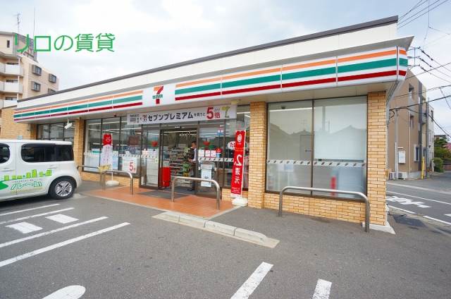 コンビニ　セブンイレブン 博多南八幡町店（コンビニ）まで450m