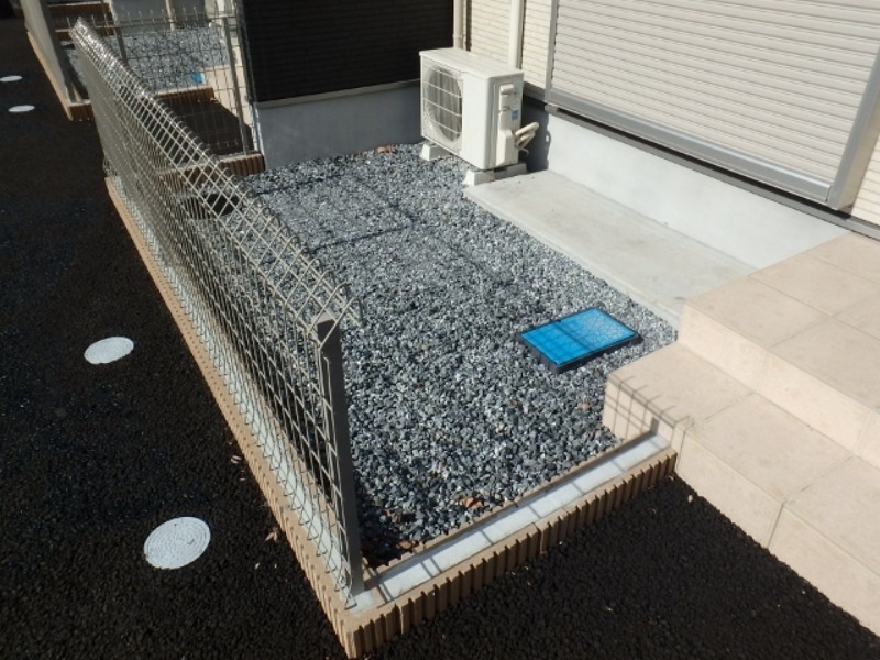 庭　図面と現状に相違がある場合には現状を優先