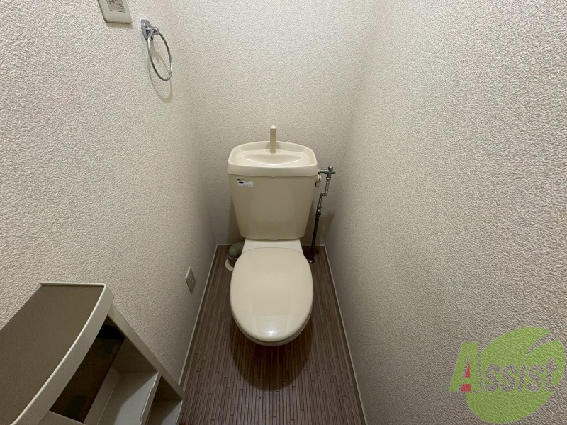トイレ　トイレは水洗となっており、とても清潔にお使いいただけます。