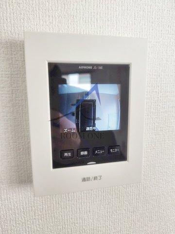 セキュリティ　モニター付きインターホンです。