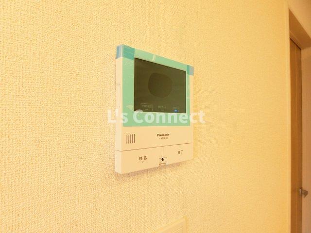 セキュリティ　突然の来客もＴＶモニターホンでしっかり確認。
