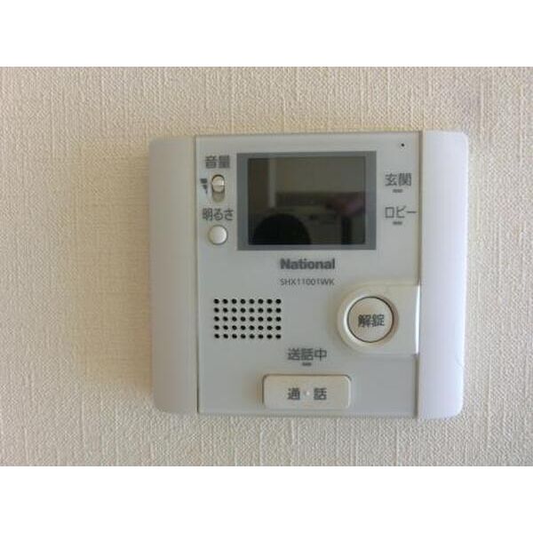 セキュリティ　セキュリティ対策にモニターホン＆オートロック♪