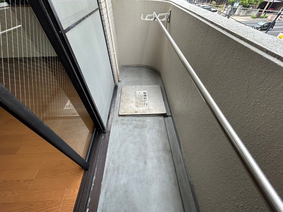バルコニー　※別部屋の写真です