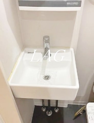 洗面設備　洗面台です。