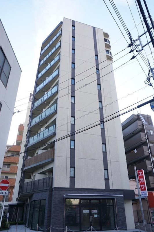 建物外観　越谷駅徒歩５分（４００M）★安心のセコム搭載