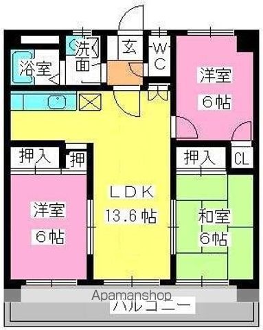 ロイヤルM42の間取り写真