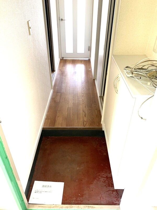 ブルーライン あざみ野駅 徒歩29分 3階建 築45年の玄関写真