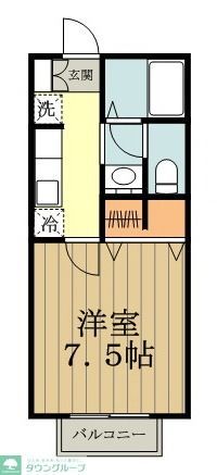サンデューク恋ヶ窪IIの間取り写真