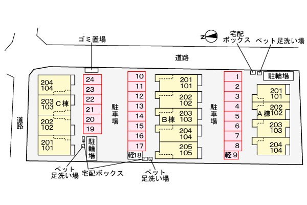 駐車場　駐車場