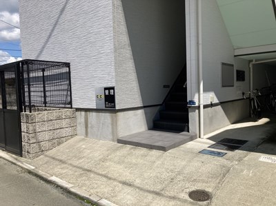 熊本電気鉄道 藤崎宮前駅 徒歩8分 2階建 築10年の外観写真