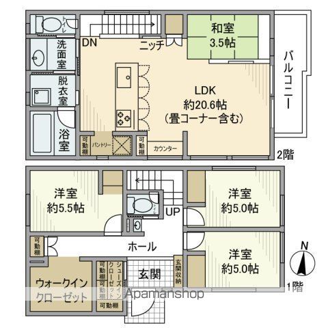 西習志野戸建の間取り写真