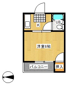 サンハイツ葉山の間取り写真